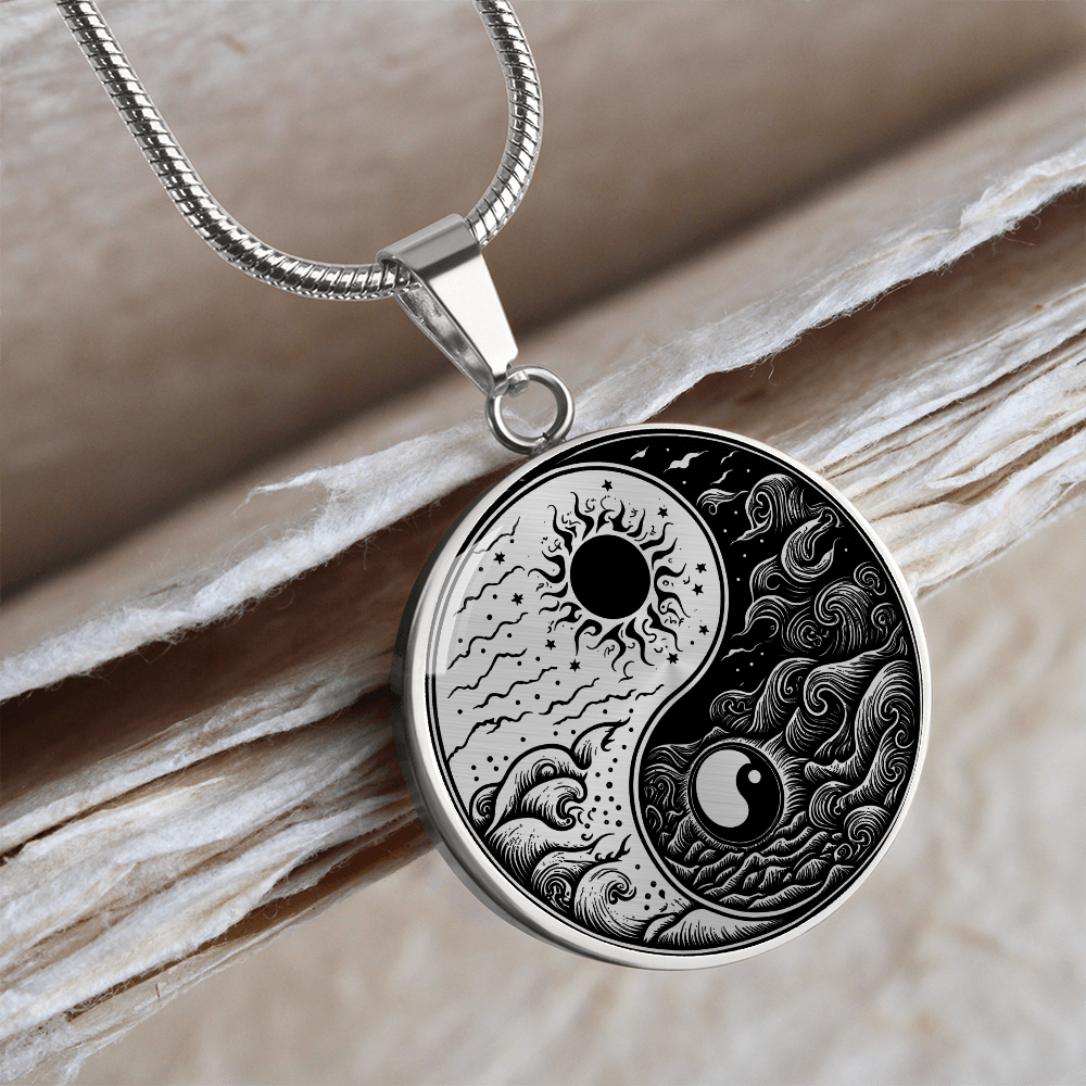 Sun and Moon Necklace
