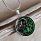 Lily of the Valley Necklace - May Yin Yang Birth Flower Jewelry