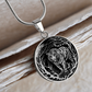 Silver Tiger Necklace - Forest Charm Pendant Jewelry
