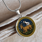Horse & Goat Necklace - Couples Chinese Zodiac Animal Pendant Jewelry