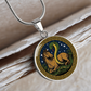 Snake and Horse Necklace - Couples Chinese Zodiac Animal Pendant Jewelry