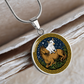 Ox and Horse Necklace - Couples Chinese Zodiac Animal Pendant Jewelry