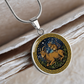 Rat & Goat Necklace - Couples Chinese Zodiac Animal Pendant Jewelry