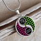 Virgo & Aquarius Necklace - Couples Zodiac Yin Yang Pendant Jewelry