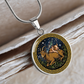 Pig & Goat Necklace - Couples Chinese Zodiac Animal Pendant Jewelry