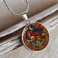 Year of The Monkey Necklace - Chinese Zodiac Animal Charm Pendant Jewelry