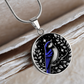 Eastern Bluebird Necklace