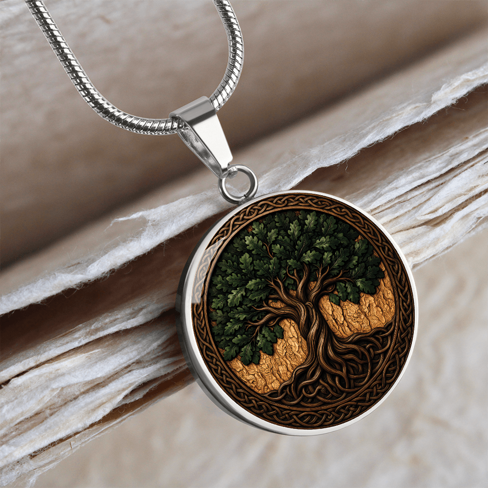 Tree of Life Necklace, Heartfelt Gift for Growth, Strength & Renewal