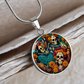 Day of the Dead Necklace - Día de los Muertos Pendant Jewelry