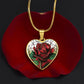 Rose Birth Flower Necklace