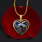 Infinity Gladiolus Necklace
