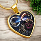Infinity Gladiolus Necklace