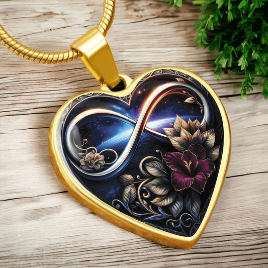 Infinity Gladiolus Necklace