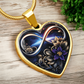 Infinity Larkspur Necklace