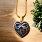 Infinity Honeysuckle Necklace Red