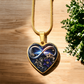 Infinity Larkspur Necklace