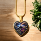 Infinity Daffodil Necklace