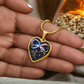 Infinity Larkspur Necklace