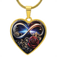 Infinity Rose Necklace
