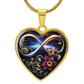 Infinity Daffodil Necklace