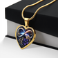 Infinity African Violet Necklaces