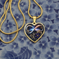 Infinity Larkspur Necklace