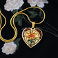 Tiger Lily Necklace