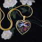 Infinity Daffodil Necklace