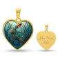 Gold Engraved Rabbit Necklace