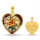 Tiger Lily Necklace