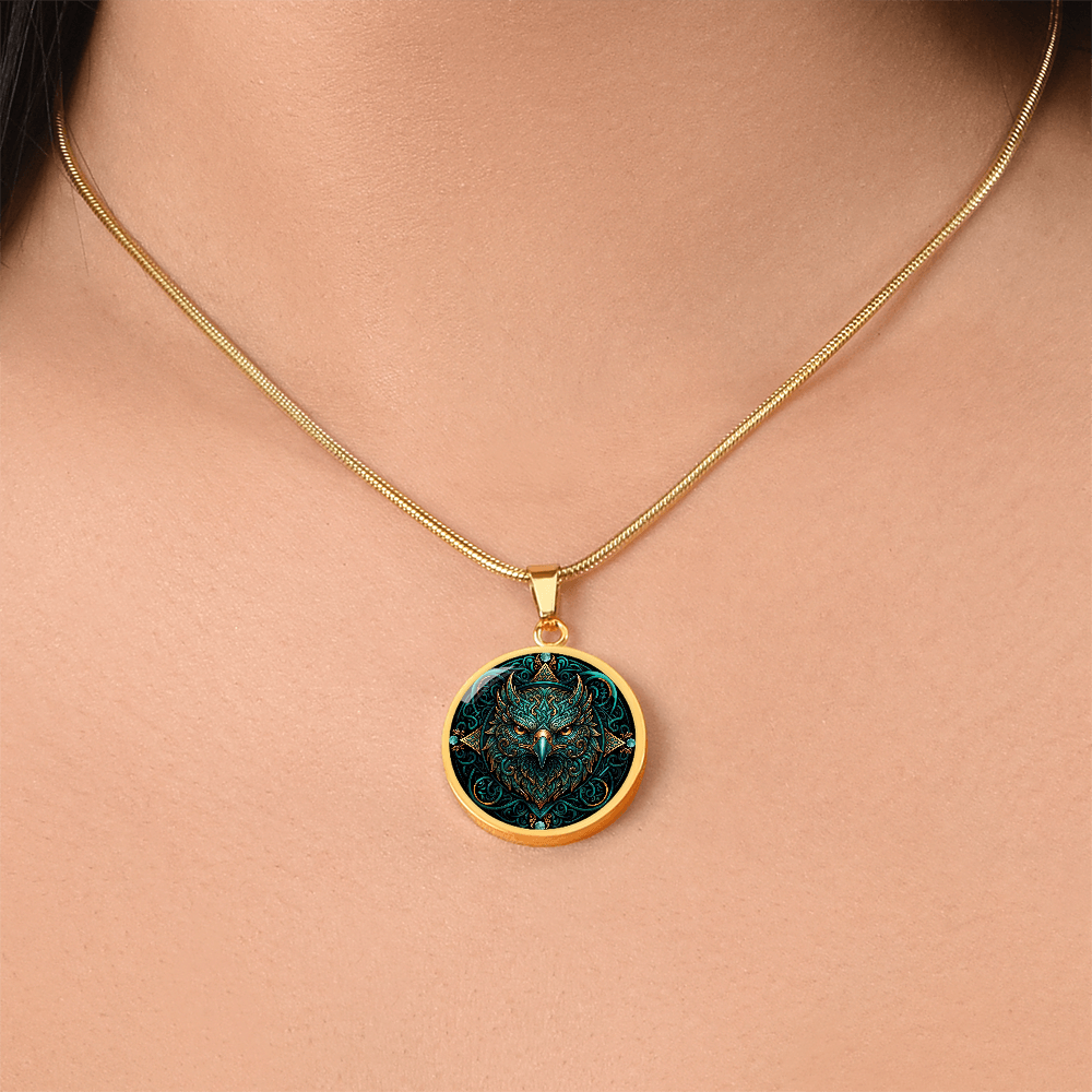 Celtic Hawk Necklace – Symbolizing Vision and Spiritual Guidance