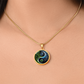Nature & Circuit Yin Yang Pendant Necklace
