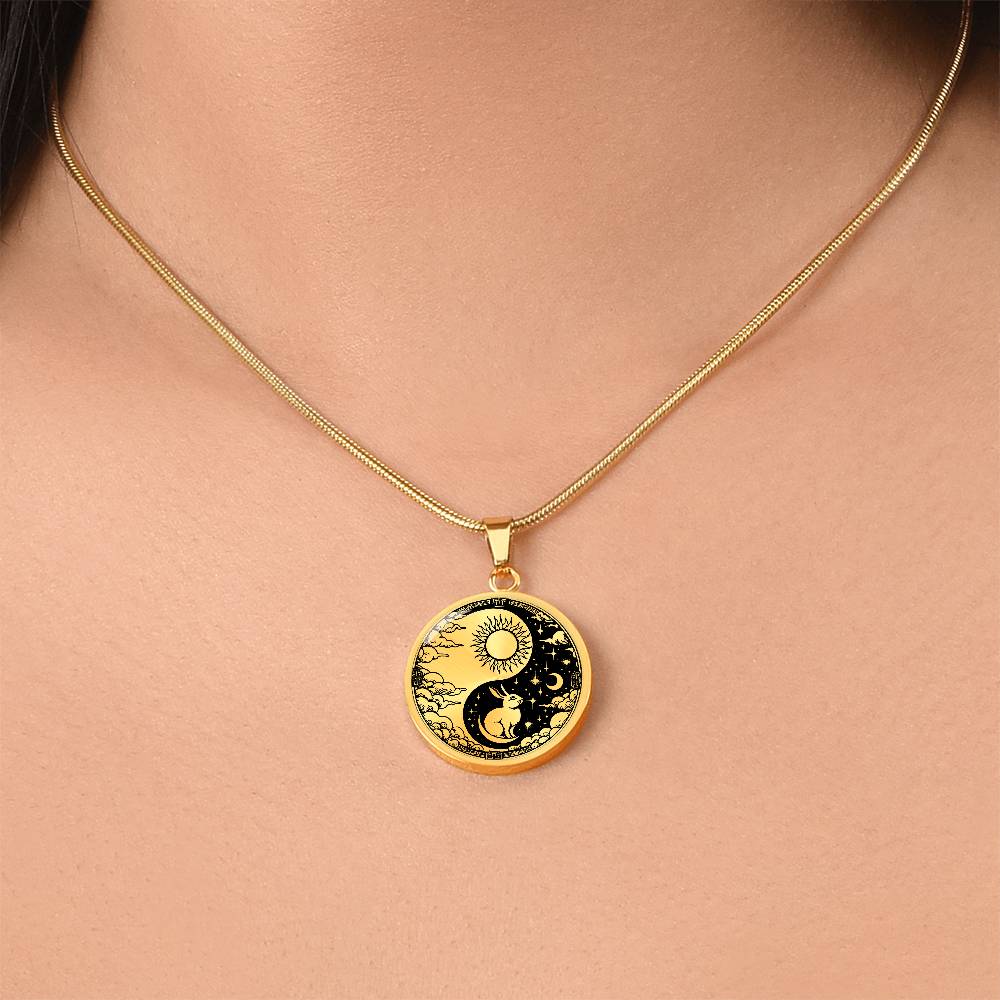 Moon Rabbit Necklace