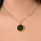Celtic Tree of Life Pendant Necklace - Holly December Birth Flower Jewelry