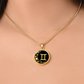 Gemini Zodiac Pendant Necklace