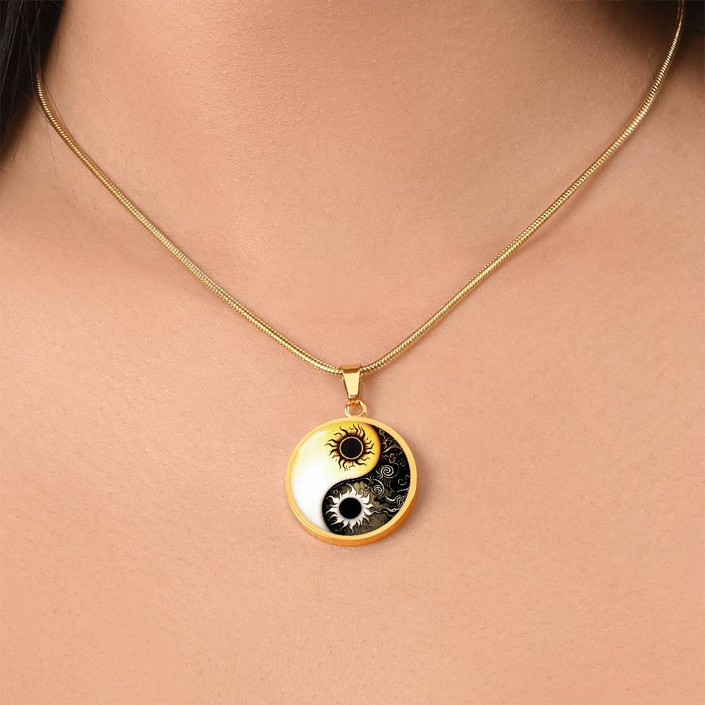 Sun and Moon Necklace