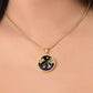 Engraved Sea Turtle Necklace