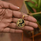 Sun and Moon Necklace, Yin Yang Jewelry