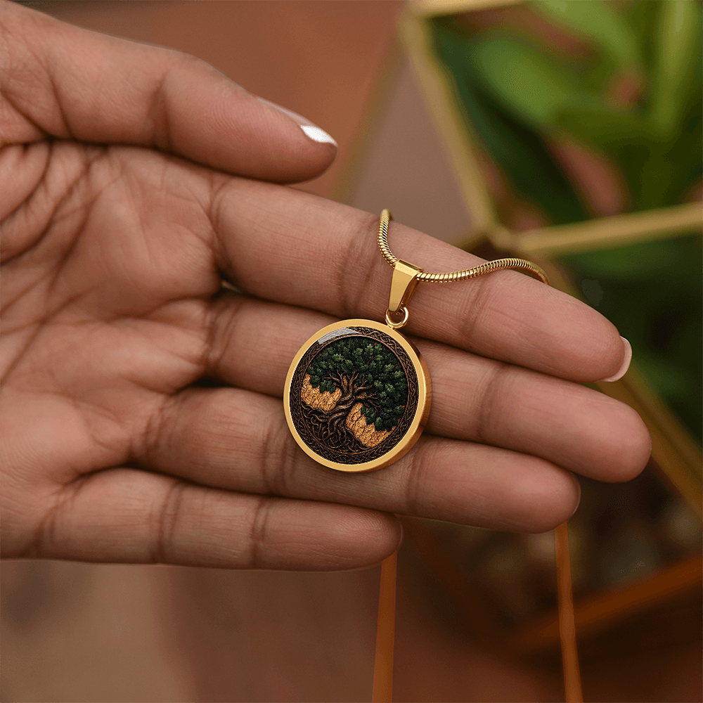 Tree of Life Necklace, Heartfelt Gift for Growth, Strength & Renewal