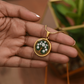 Celtic Tree of Life Pendant Necklace - Narcissus December Birth Flower Jewelry