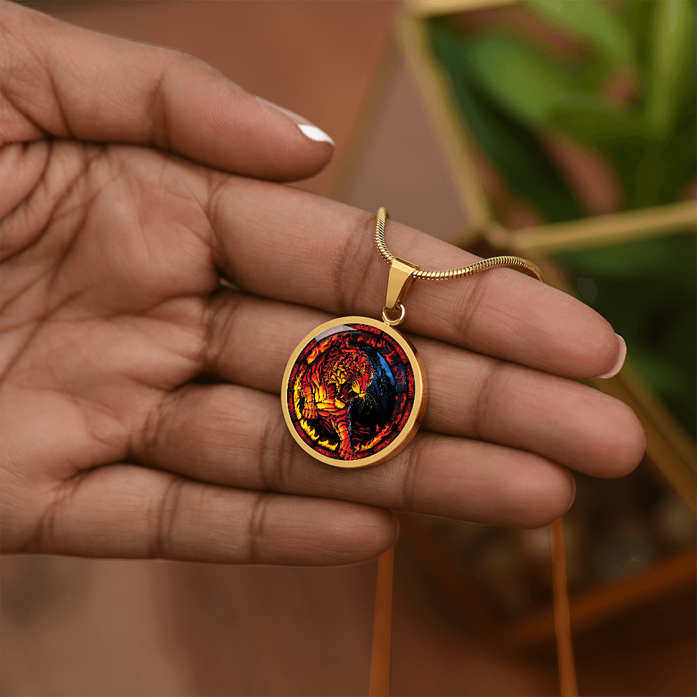 Fire Tiger Necklace