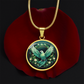 Emerald Dove Necklace
