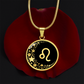 Leo Zodiac Pendant Necklace