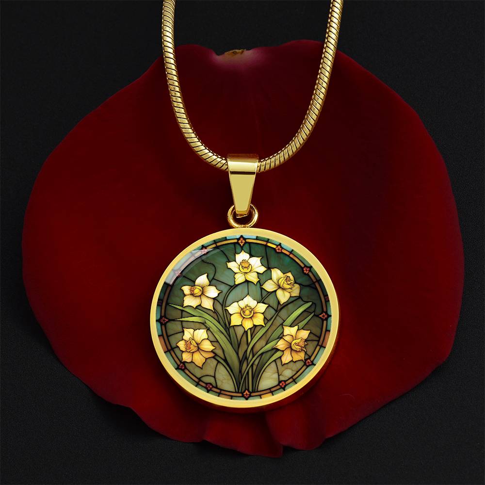 Daffodil Necklace