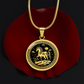 Horse Necklace Chinese Zodiac Pendant Jewelry