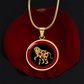 Monkey Necklace Chinese Zodiac Animal Pendant Jewelry