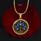 Celtic Tree of Life Pendant Necklace - Morning Glory September Birth Flower Jewelry