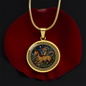 Dragon & Horse Necklace - Couples Chinese Zodiac Animal Pendant Jewelry