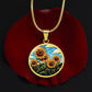 Sunflower Necklace