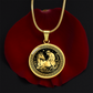 Monkey and Horse Necklace - Couples Chinese Zodiac Animal Pendant Jewelry